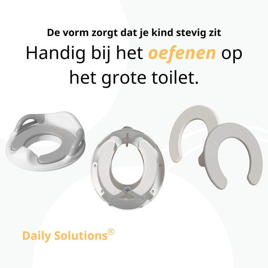 Daily Solutions® Toilet Dresser & Toilet Dresser - Toilet Trainer Toddler - Sturdy & Stable - Child toilet training - Ergonomic Design