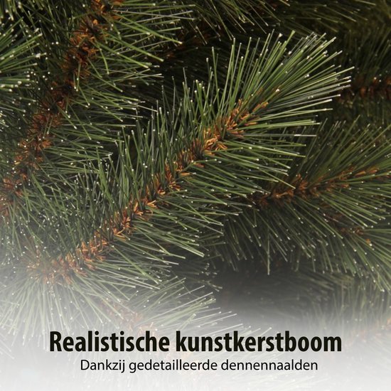 Black Box Trees Toronto Deluxe - Sapin de Noël artificiel au volume généreux et doté de 1 562 branches - Décoration de Noël d'intérieur - Structure à charnières pour un montage rapide - H 230 x Ø 155 cm - Vert