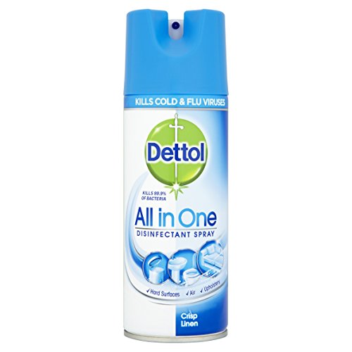 Dettol All-in-One Disinfectant spray RB791301 - Crisp Linen - 400ml
