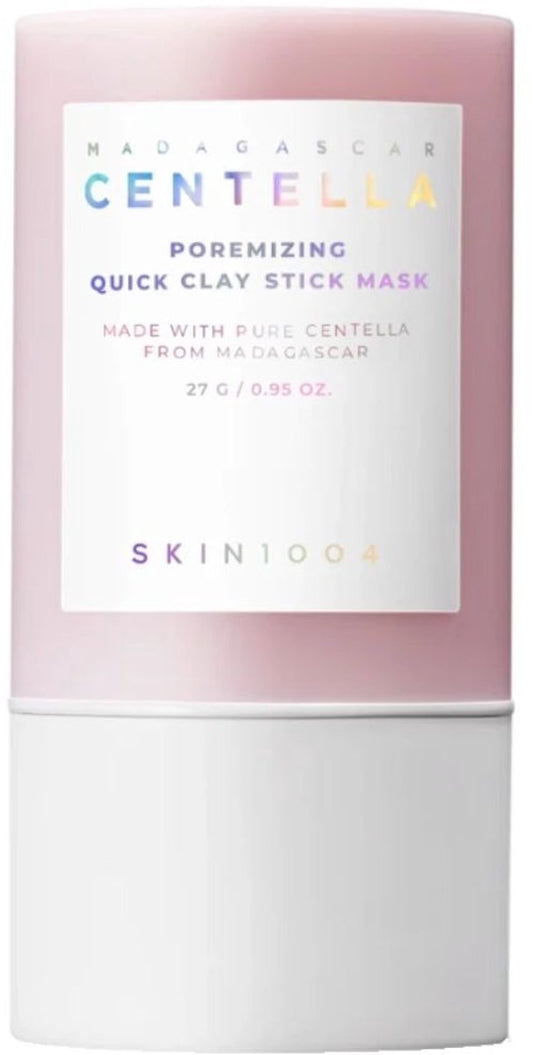 Skin1004 Madagascar Centella Poremizing Quick Clay Stick Mask 27g - Pink - Affine les pores et absorbe l'excès de sébum
