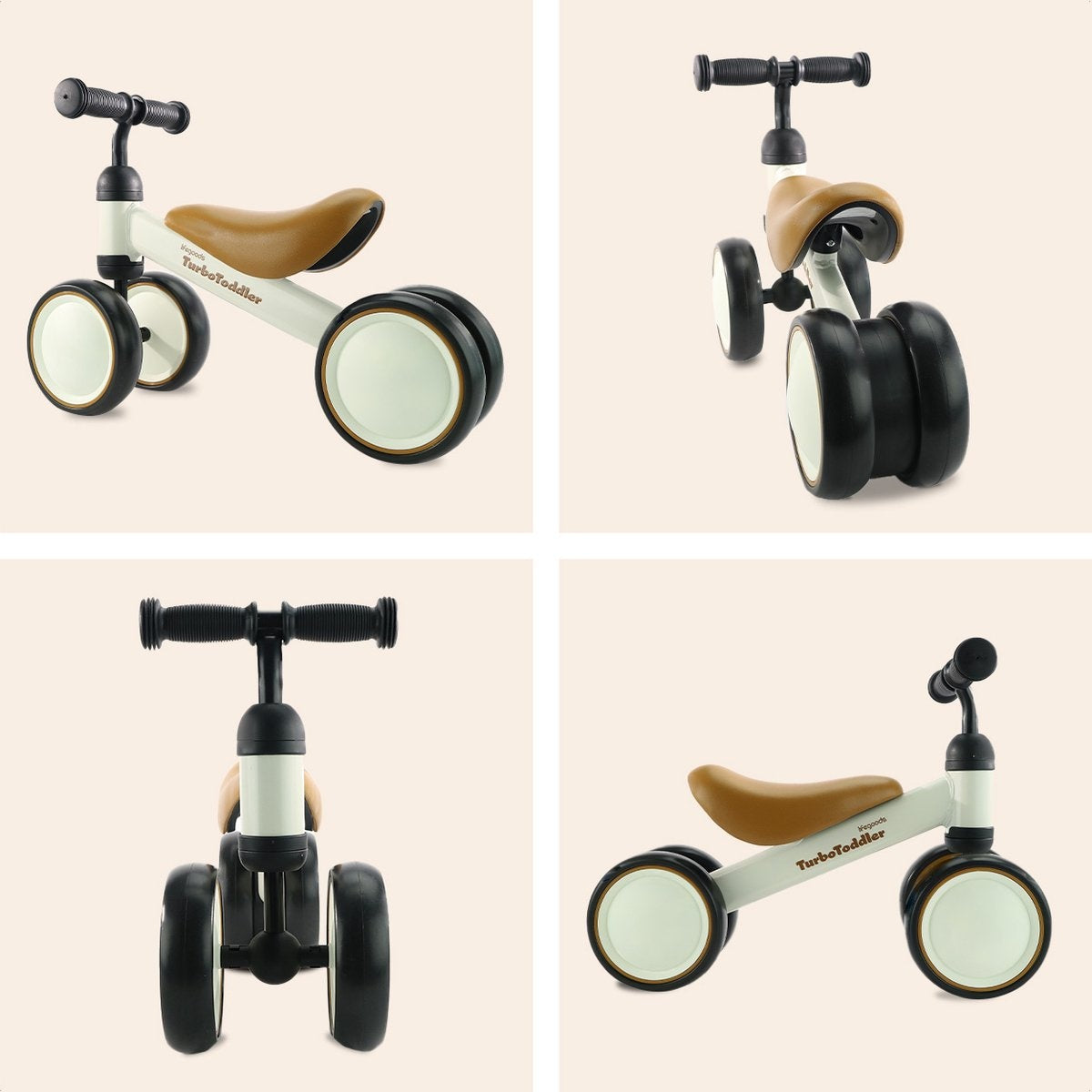 Trottinettes pour enfants - LifeGoods - A partir de 1 an - Crème
