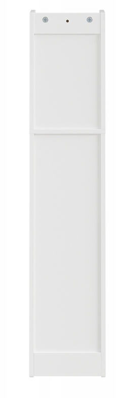 Armoire de salle de bains SoBuy - Armoire à colonnes avec étagères - MDF blanc - Modèle sur pied