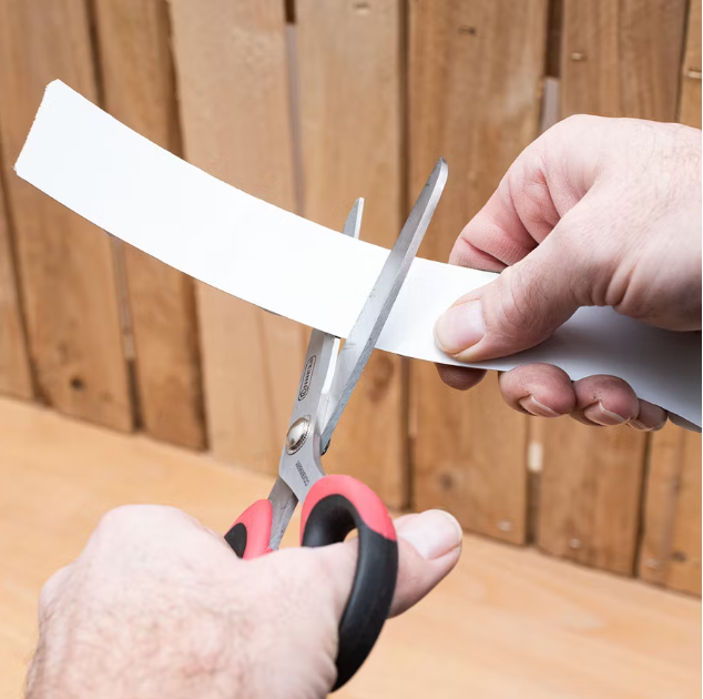 Connex Ruban métallique auto-adhésif 2 pièces - 1 mètre x 35 millimètres - Solide et durable Argent