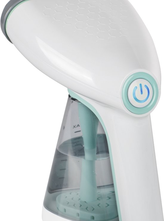 Princess 332846 Défroisseur à vapeur - Défroisseur à main – 2 réglages de vapeur - Réservoir d'eau amovible - Chauffe rapidement - Brosse de nettoyage incluse - 1 600 W