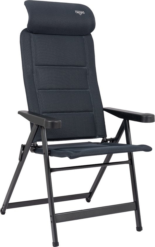 Crespo - Chaise de plage - L - AP/240 - Air-Deluxe - Compact - Gris - Modèle 2025