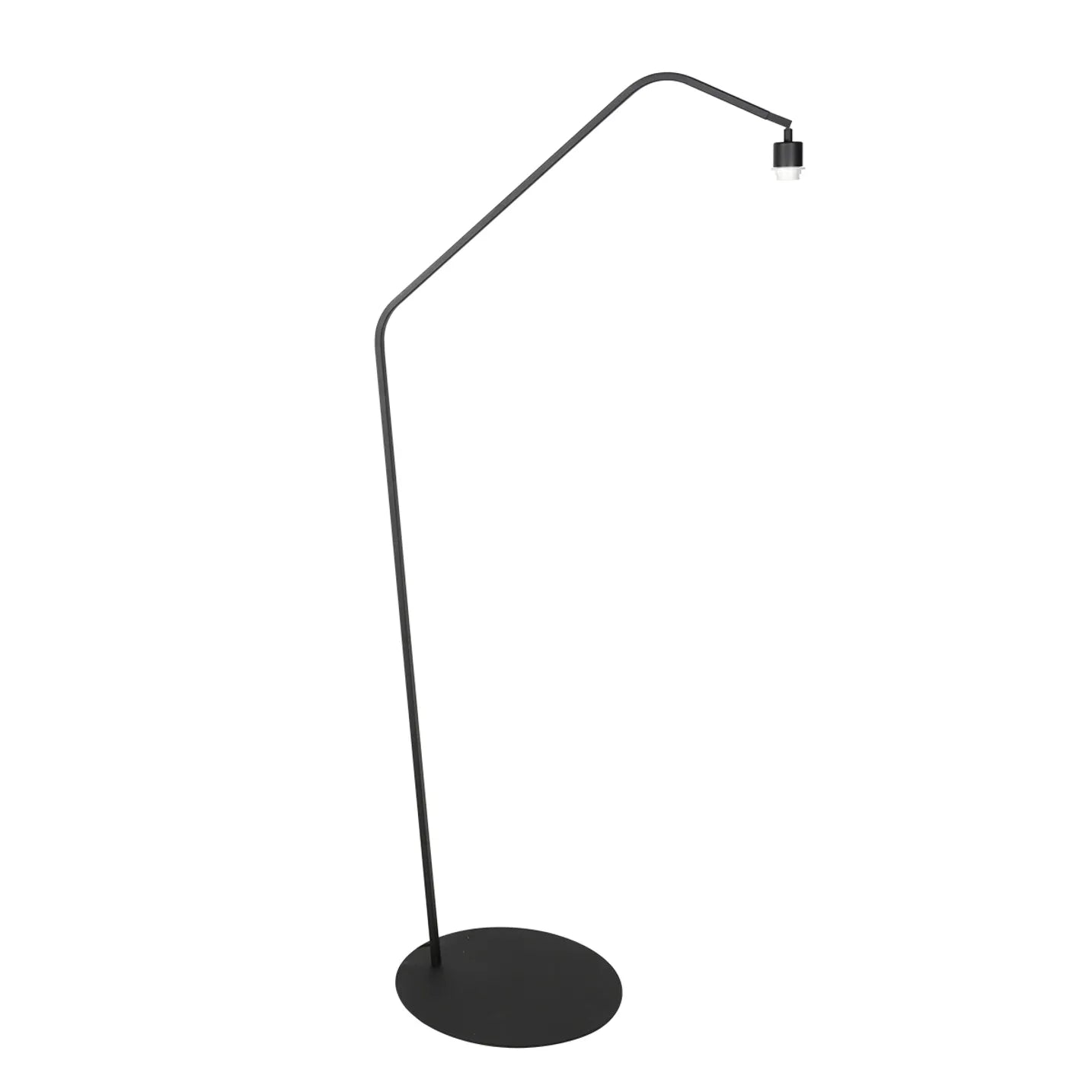 Lampe sur pied Anne Zigzag noire - Intensité réglable - Design moderne - Économe en énergie