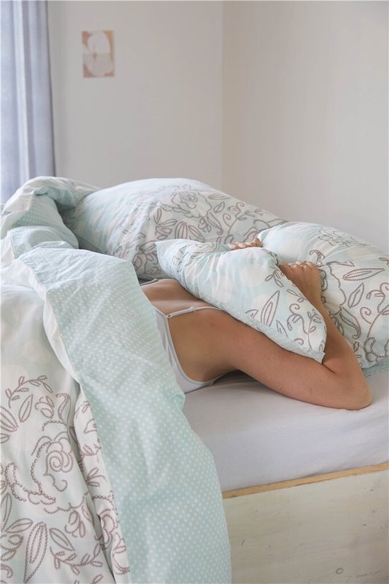 Walra Housse de couette Dreamy Dots - 240x220 - 100% Coton (BCI) - Light Blue