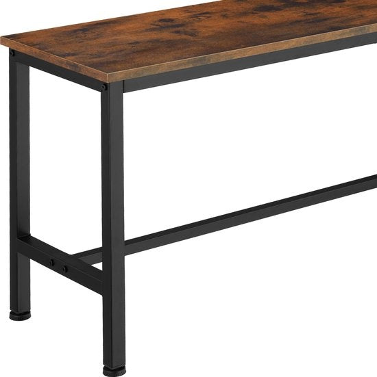 tectake - 2 Canapés Fairfield industriel brun foncé - 404547