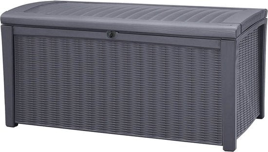 Keter - Borneo boîte de rangement - 416 litres - 129,5 x 62,5 x 70 cm - Anthracite