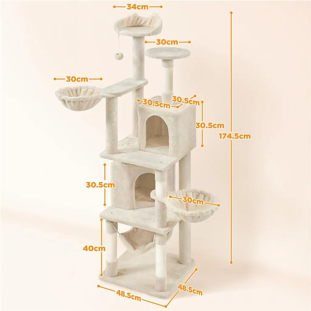 Yaheetech Armoire de rangement - autoportante - porte en verre - réglable - 40 x 30 x 170 cm - blanc