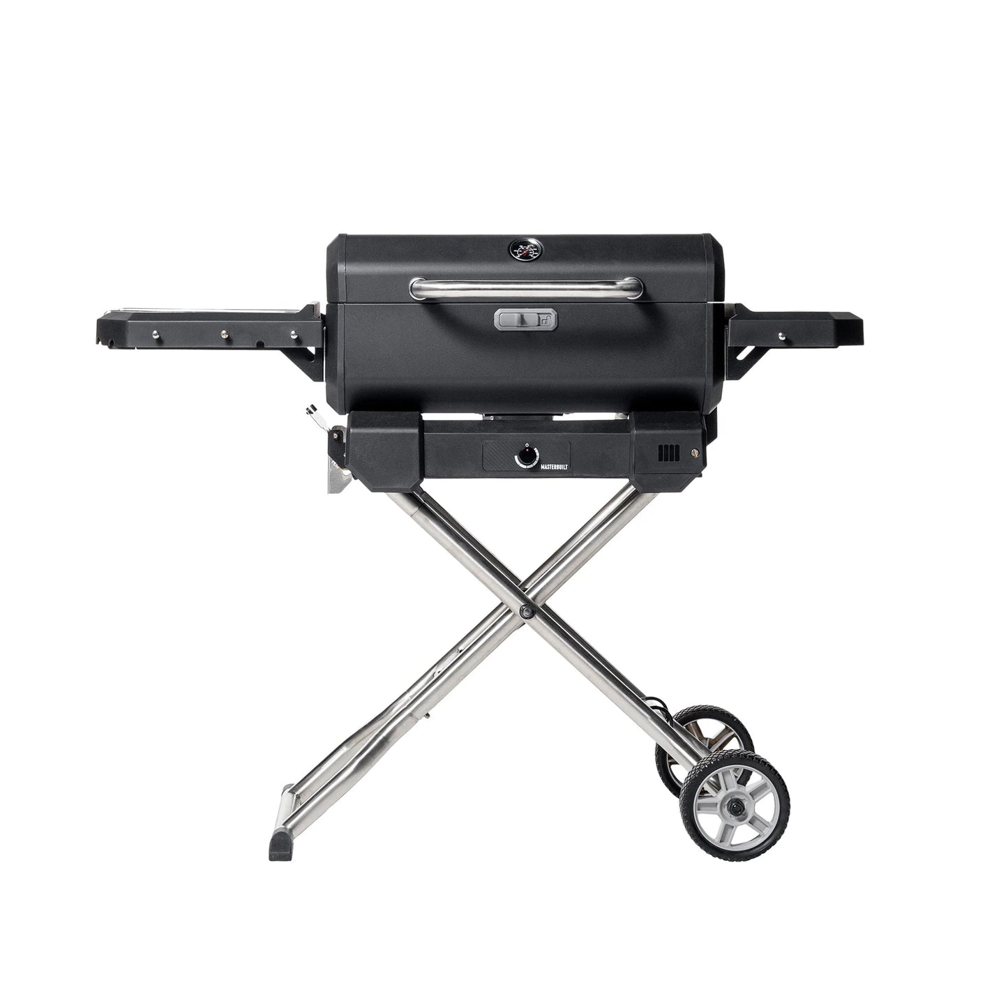 Fumoir et gril à charbon de bois numérique portable Masterbuilt avec base - Noir - 60 x 43 x 45 cm