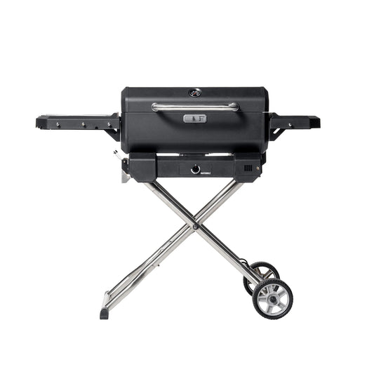 Fumoir et gril à charbon de bois numérique portable Masterbuilt avec base - Noir - 60 x 43 x 45 cm
