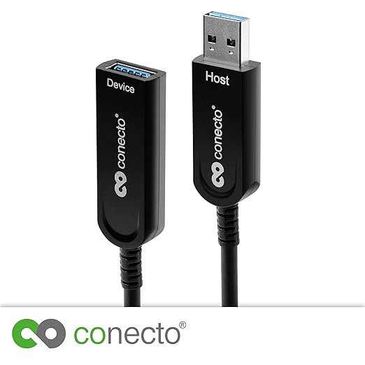 conecto Câble d'extension USB 3.1(gen 2) - 50 mètres - 10gbps
