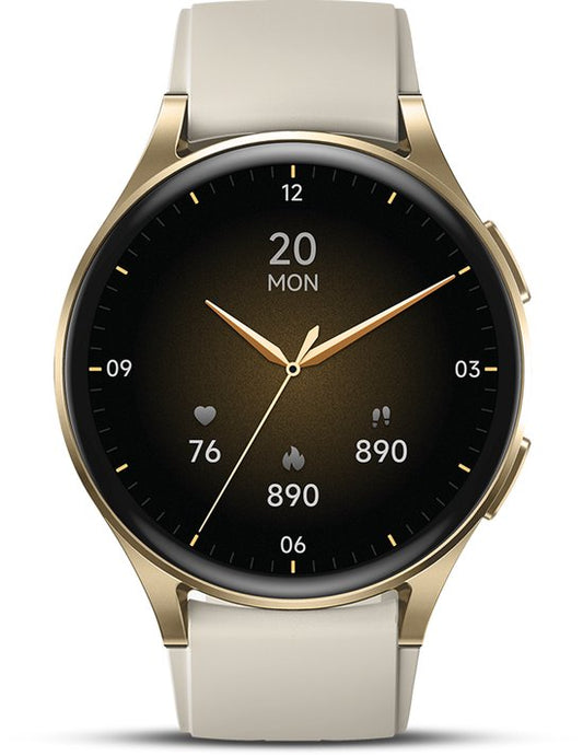 Otiume Zenith GTX05 – Montre connectée – Écran AMOLED 45 mm – GPS – Appels via Bluetooth – Or