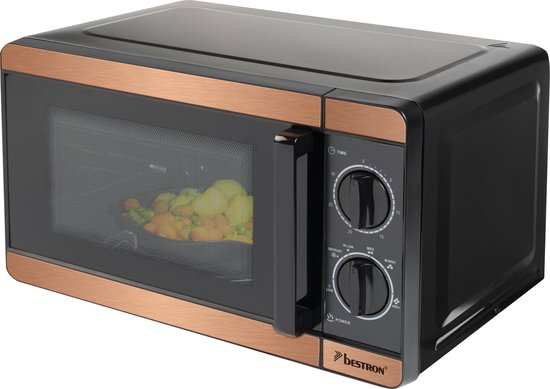 Micro-ondes autonome Bestron - AMN100CO - 20 L - 6 programmes - 700 - 1 150 W - Cuivre - Garantie 5 ans