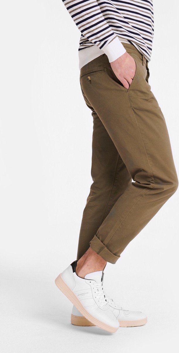 McGregor - Regular Fit - Chino - Garment Dyed - Brown -Size W32 - L34