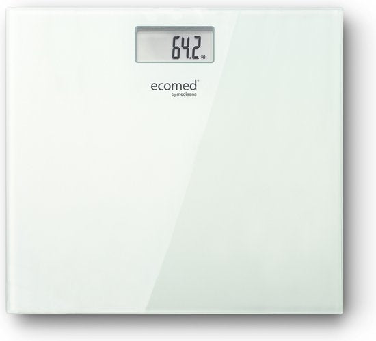 ecomed by Medisana PS-72E V2 Pèse-personne numérique Capacité maximale : 150 kg Blanc