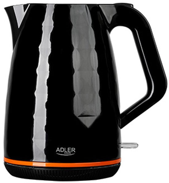 Bouilloire Adler AD 1277 B, 1,7 l, noire, 2 200 W