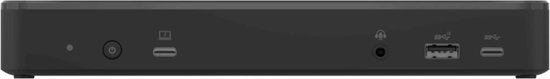 Belkin USB-C Triple Display Dock MST- Station d'accueil USB-C à 14 ports, 65 W Power Delivery, affichage 4K, 2x HDMI, 2x DisplayPort, 3x USB-C, 5x USB-A et 1x Gigabit Ethernet, station d'accueil USB-C pour Chromebook, PC Windows, XPs et plus encore.