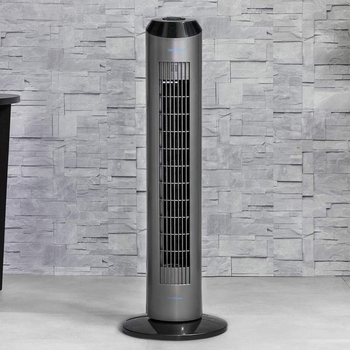 Ventilateur de tour EnergySilence 8190 Skyline Ionic - Noir - 96 cm de haut