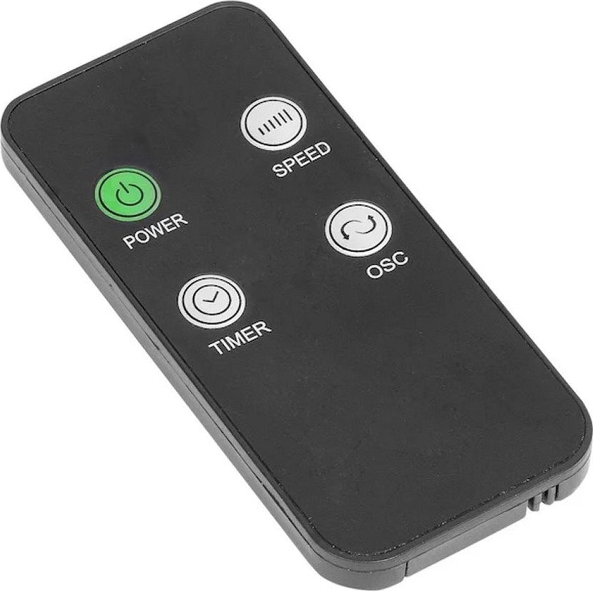 Bestron Torenventilator met aftstandsbediening, Ventilator met 3 snelheidsstanden & 75° graden draaifunctie, incl. Timer, hoogte: 78 cm, 35W, AFT770WRC, kleur: wit