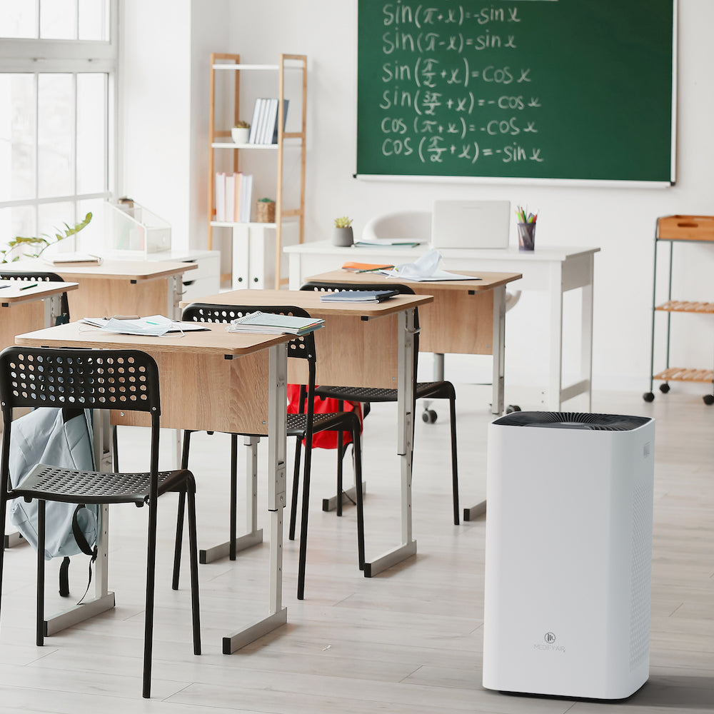 Purificateur d'air Medify MA-112 – H13 True HEPA – CADR 950 – 232 m² – Blanc