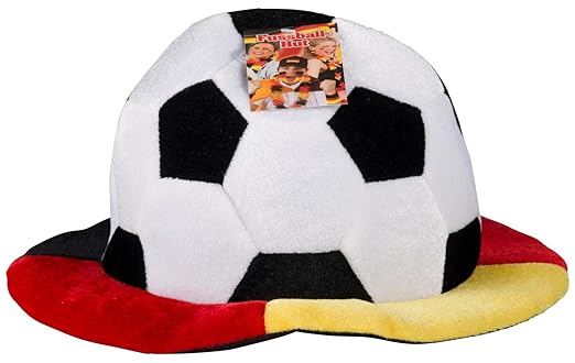 Chapeau de football Jung - Équipe allemande de football - 10 x 10 x 0,01 cm - 40 g - Universel