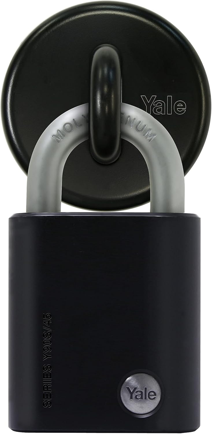 Yale Y730B60231 Ancrage Noir Haute Protection