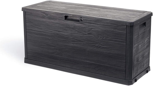 909 OUTDOOR Boîte de rangement avec couvercle - Espace de rangement - Résistant aux intempéries - serrure.