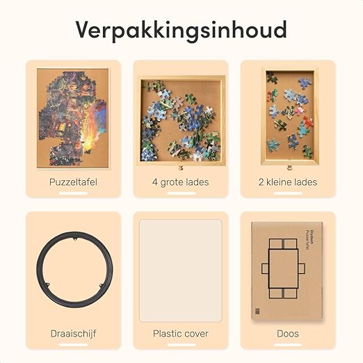 Plateau de puzzle DiyDash pour 1500 pièces