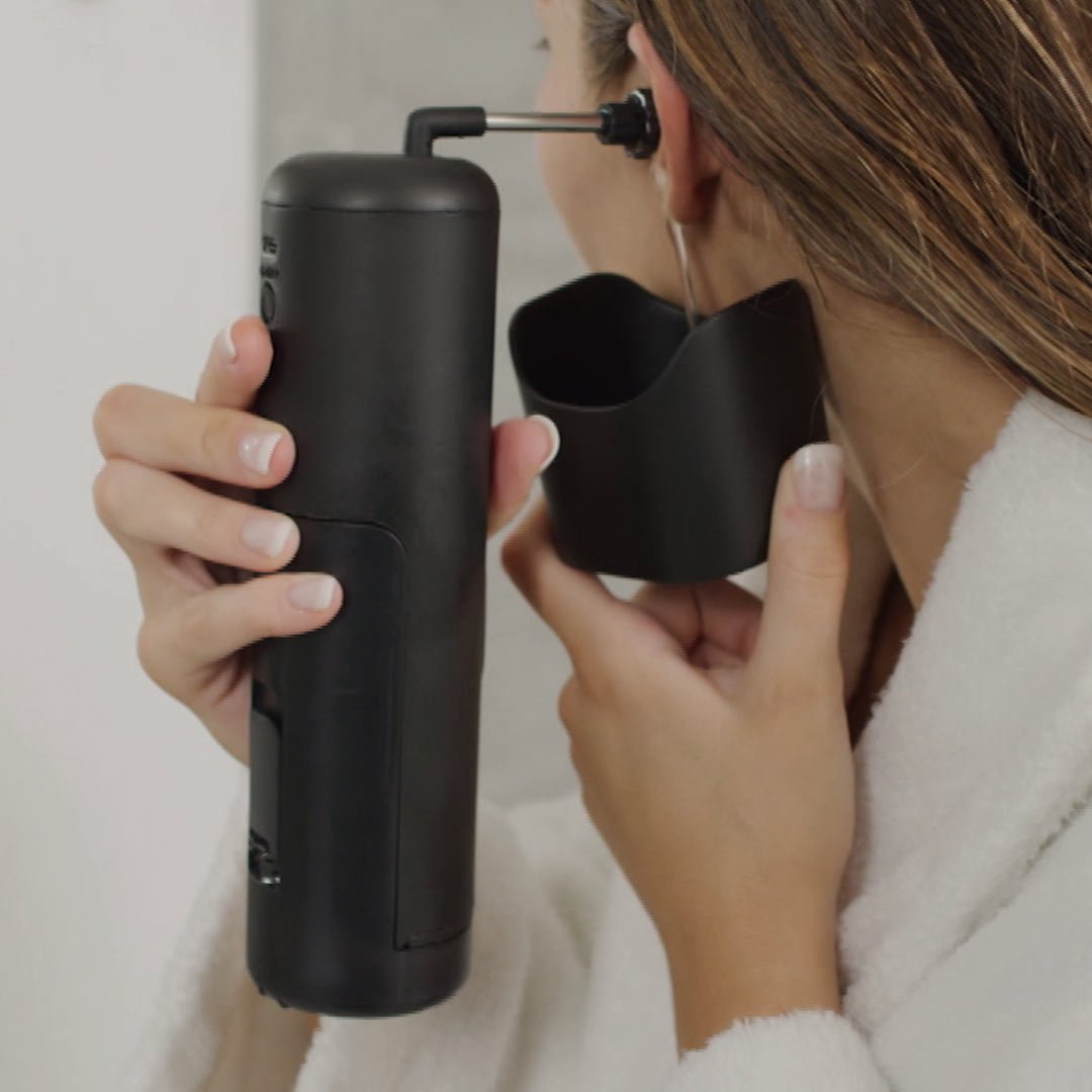 Nettoyeur d'oreilles Wush - 3 niveaux de pression - Adapté à toutes les oreilles - Étanche et rechargeable