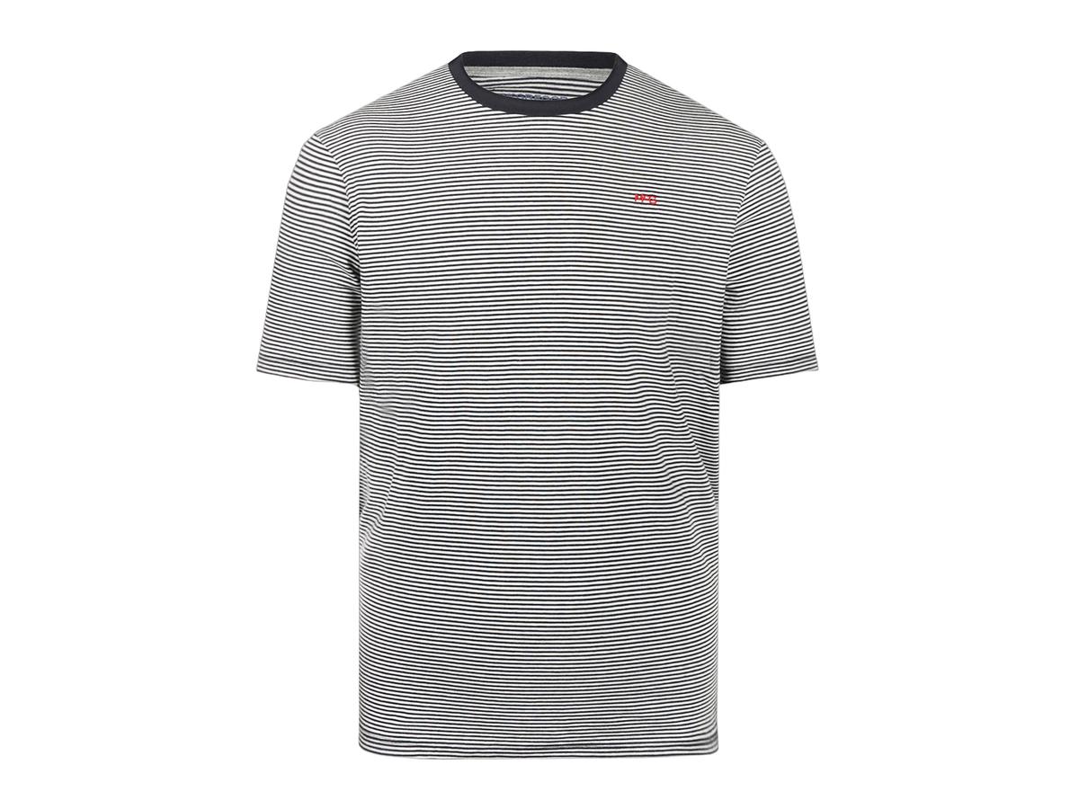 T-shirt McGregor - Rayé - taille S - Bleu marine