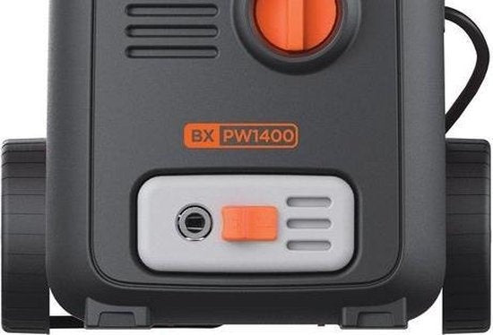 BLACK+DECKER Hogedrukreiniger BXPW1400PE - 8 Accessoires - 1400W - 110 Bar - 390 l/u