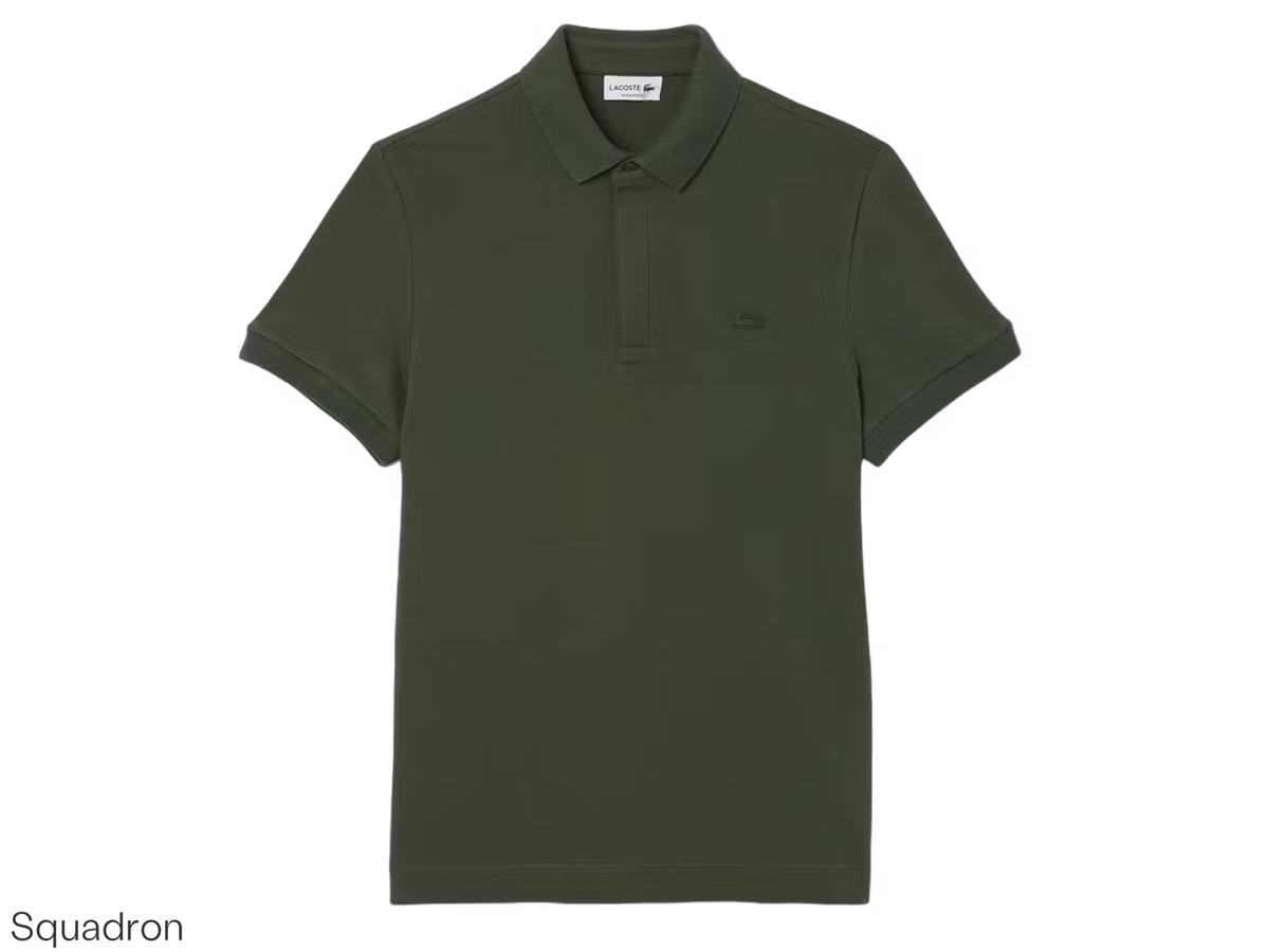 Polo Lacoste - Homme, manches courtes - taille 2 - Expresso