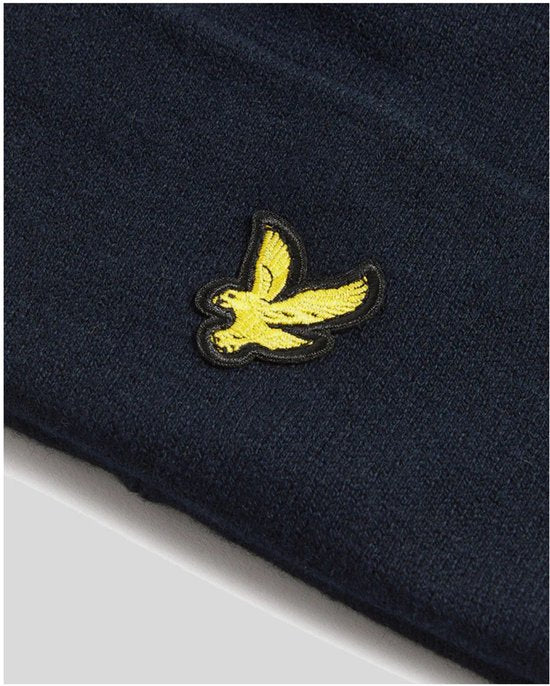 Bonnet Lyle & Scott en laine mélangée, bleu marine - Taille - Homme