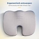 Coussin de siège orthopédique - SafeLife - Ergonomique - coussin pour le coccyx
