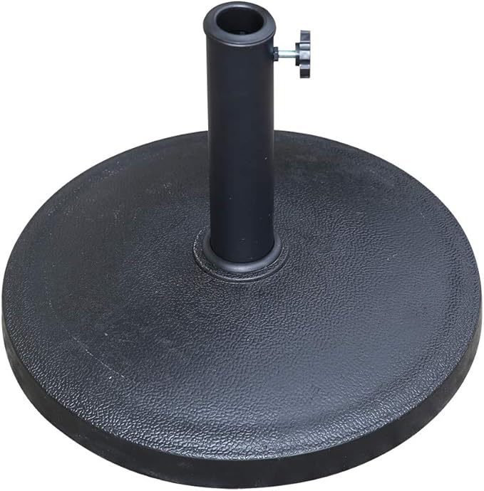 Angel Living Support de parasol - support de parasol de jardin - 14 kg