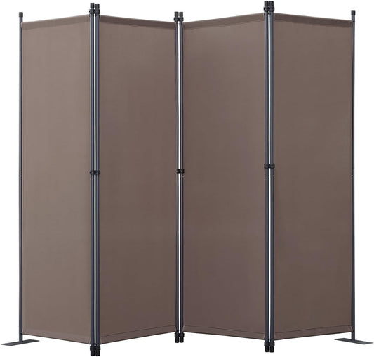 Angel Living Paravent - 4 Panneaux - 224 x 165 cm - Marron