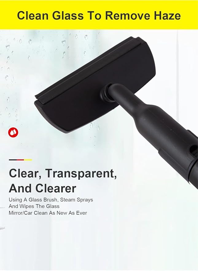 ETLIFE Nettoyeur vapeur, 1200 W, 3 Bar de pression de vapeur, 400ml de capacité, blanc