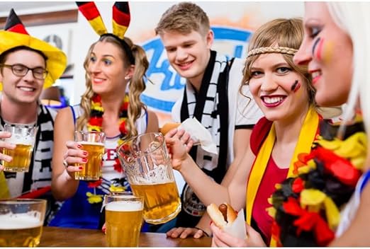 Chapeau de football Jung - Équipe allemande de football - 10 x 10 x 0,01 cm - 40 g - Universel