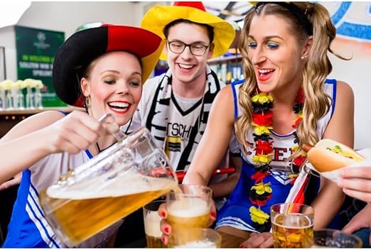 Chapeau de football Jung - Équipe allemande de football - 10 x 10 x 0,01 cm - 40 g - Universel