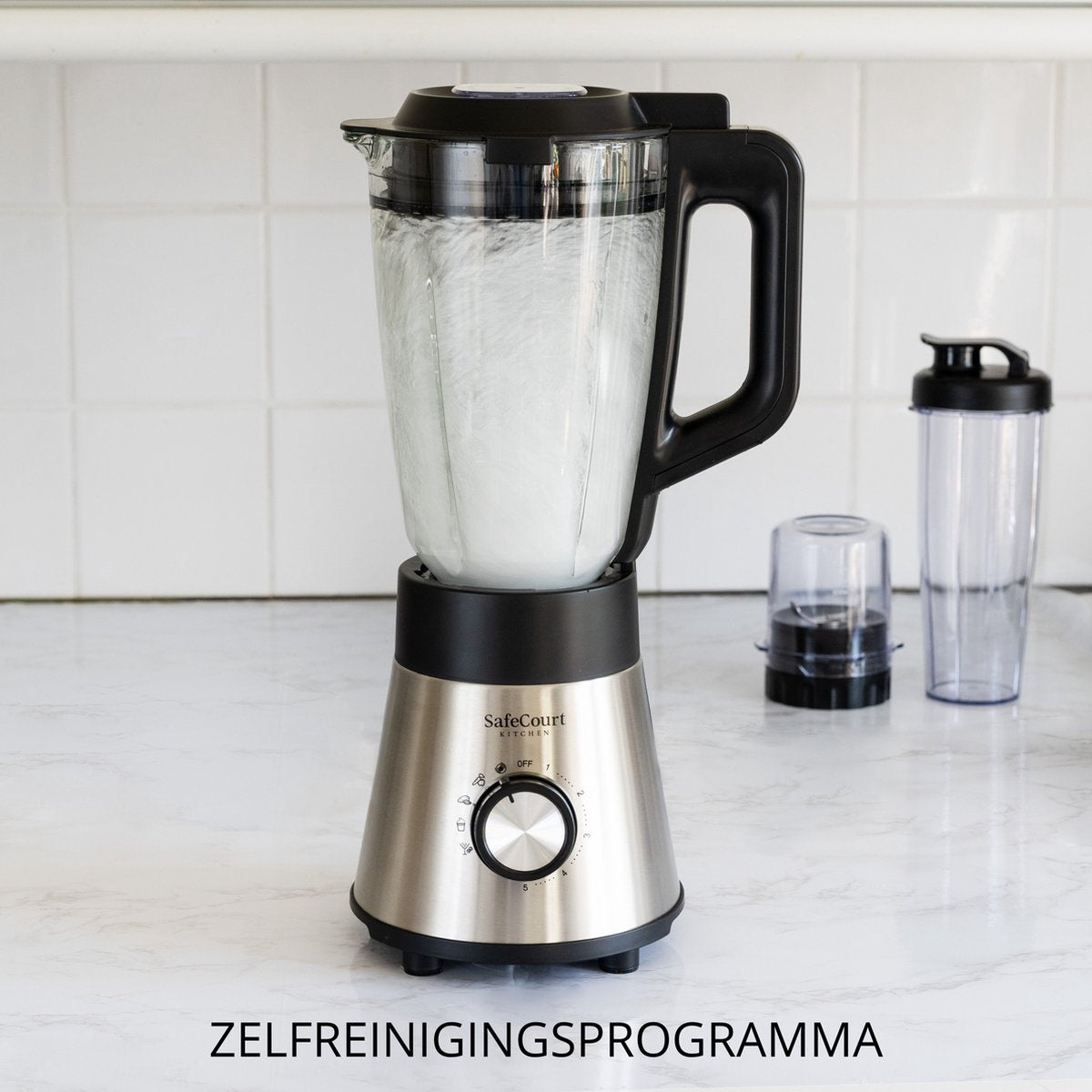 Blender - Safecourt Kitchen - Mixeur Smoothie puissant - 1000W - 1.5L