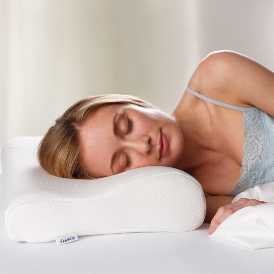 TEMPUR Original™ memory foam pillow - Firm - Large 61 x 31 x 11,5/8,5 cm - Oreiller pour dormeur latéral, dormeur dorsal.