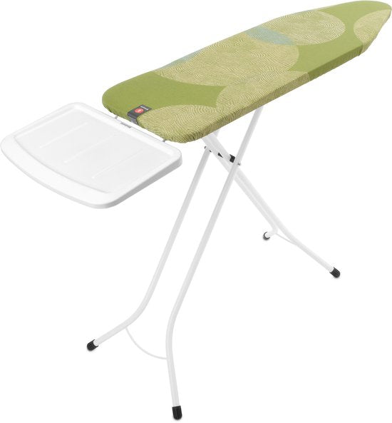 Brabantia Table à repasser B - pour générateur de vapeur - 124 x 38 cm - Calm Rustle