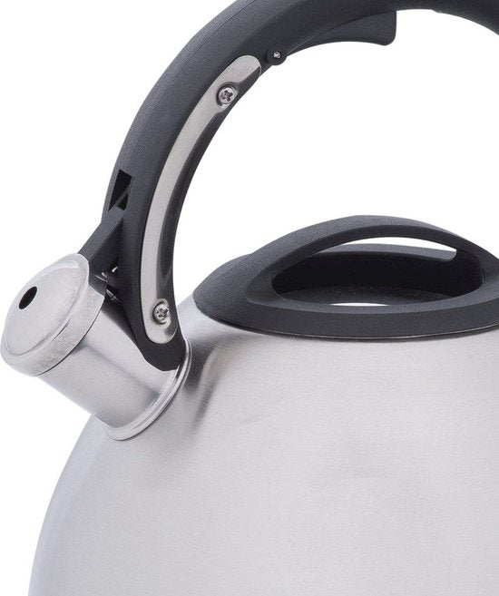 Bouilloire sifflante - Resto - 2,7L - Acier inoxydable - Induction - Argenté