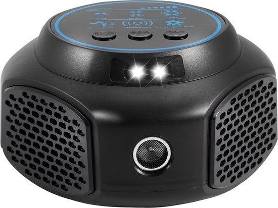 Détecteur de souris - avec flashs et sons - Détecteur à ultrasons - pour l'intérieur - alimenté par piles - noir - de Saaf