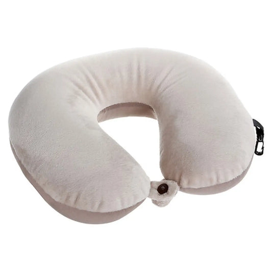 Oreiller cervical 5Five Velvet - Velours et mousse à mémoire de forme - Avec fermeture à glissière - Décoratif