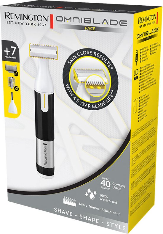 Remington Omniblade Tondeuse à barbe pour le visage - Tondeuse, rasoir, styler HG2000