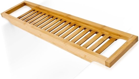 Excellent Houseware : étagère de salle de bain en bambou - 64 x 15 cm - pour ranger des objets - étagère de salle de bain - marron
