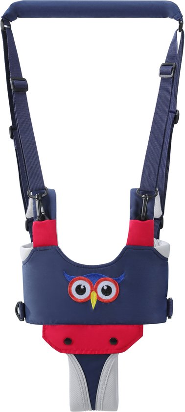 Aide à la marche - Ceinture de marche réglable pour l'apprentissage de la marche - Harnais de sécurité avec support souple - Matériaux confortables et de qualité supérieure - Pour les enfants de 9 à 24 mois - Oiseau